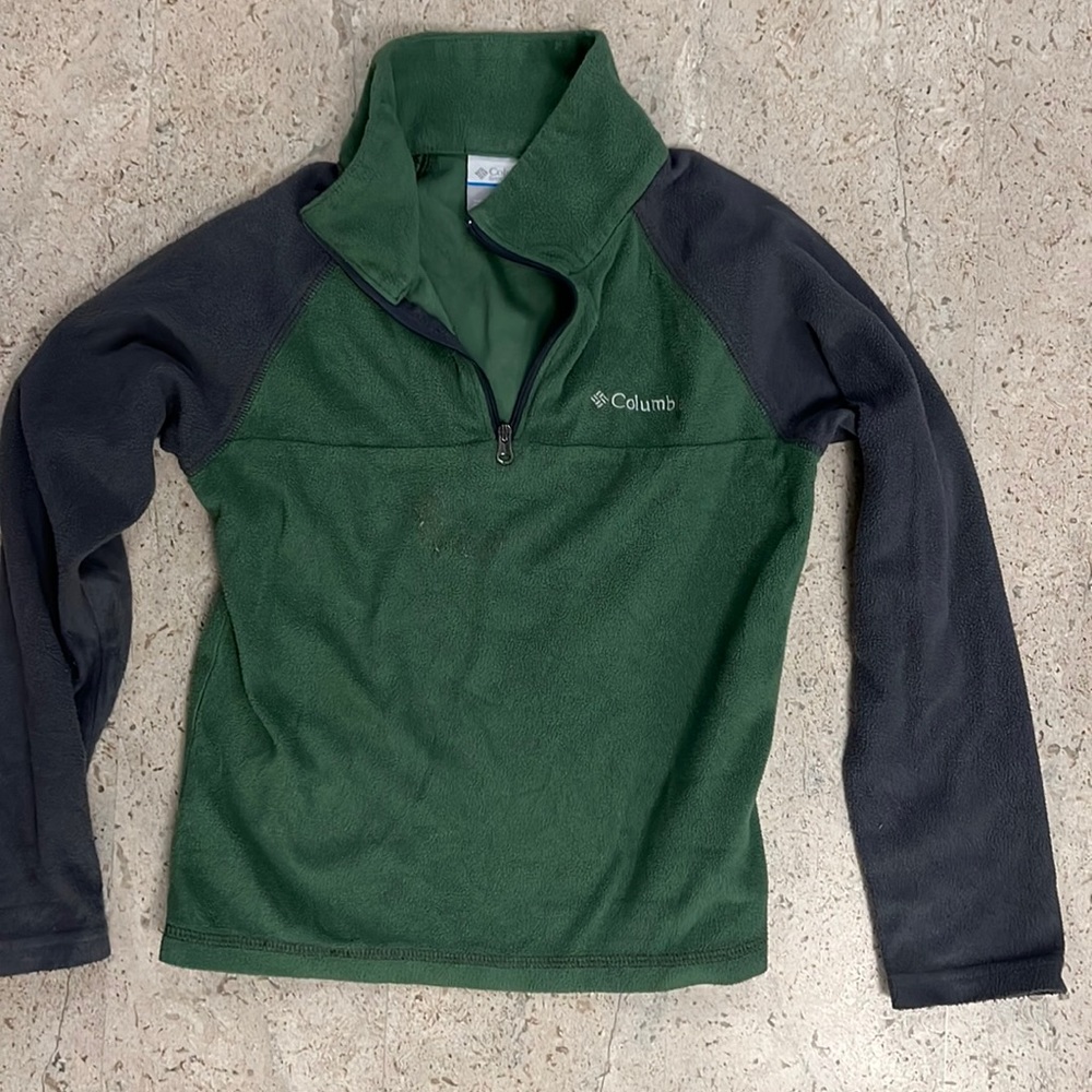 Columbia fleece pullover, youth xs (6/7)